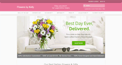 Desktop Screenshot of flowersbykellyandco.com
